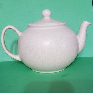 Elegant Cream Teapot